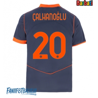 Inter Milan Hakan Calhanoglu #20 Tricou Fotbal Replică 2025-26 Barbati Treilea